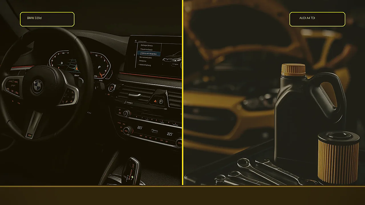 BMW 320d vs Audi A4 2.0 TDI poredjenje